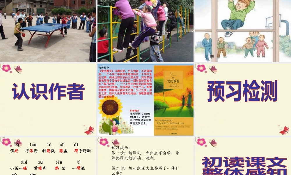 五年级语文下册 第4单元 17《体育课》课件1 语文S版-语文S版小学五年级下册语文课件