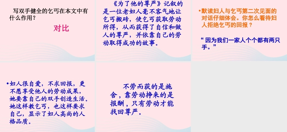 五年级语文下册 7《尊严》为了他的尊严课件2 北师大版-北师大版小学五年级下册语文课件