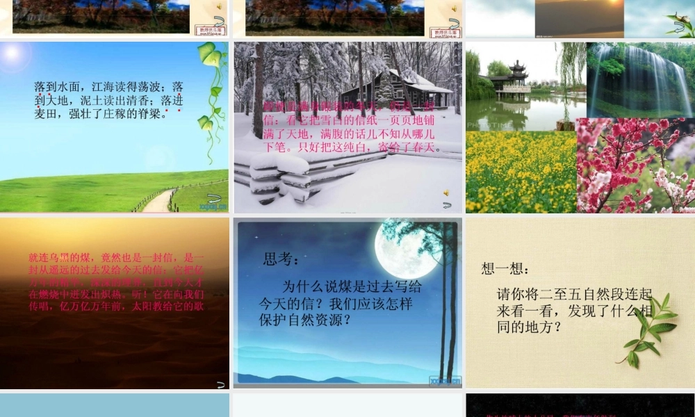 五年级语文上册 第四单元 地球信箱课件5 湘教版-湘教版小学五年级上册语文课件