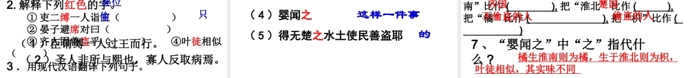 五年级语文下册 7《尊严》晏子使楚课件2 北师大版-北师大版小学五年级下册语文课件