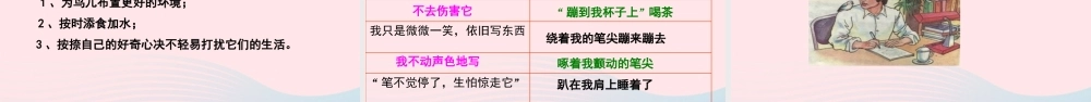 五年级语文下册 第二单元 7 珍珠鸟课件 语文S版-语文S版小学五年级下册语文课件