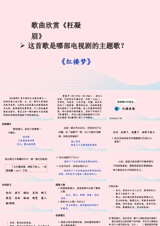 五年级语文下册 第二单元 8 红楼春趣配套课件 新人教版-新人教版小学五年级下册语文课件