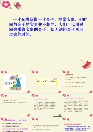 五年级语文下册 第4单元 20《失去的一天》课件8 语文S版-语文S版小学五年级下册语文课件