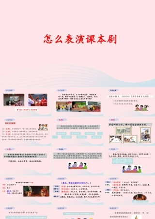 五年级语文下册 第二单元 口语交际：怎么表演课本剧教学课件 新人教版-新人教版小学五年级下册语文课件