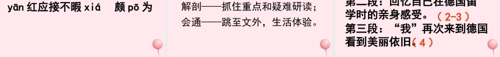 五年级语文下册 第八组 25《自己的花是让别人看的》课堂教学课件1 新人教版-新人教版小学五年级下册语文课件