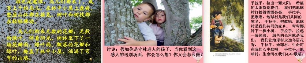 五年级语文上册 第四单元 小鸟和守林老人课件3 湘教版-湘教版小学五年级上册语文课件