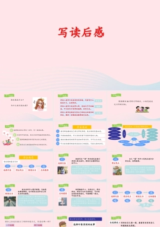 五年级语文下册 第二单元《习作：写读后感》教学课件 新人教版-新人教版小学五年级下册语文课件