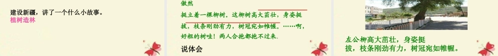 五年级语文下册 第5单元 22《左公柳》课件8 语文S版-语文S版小学五年级下册语文课件