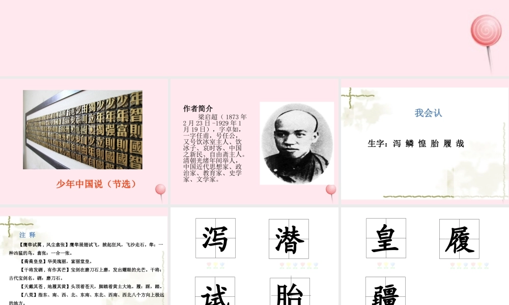 五年级语文上册 第四单元中国说（节选）课件 新人教版-新人教级上册语文课件