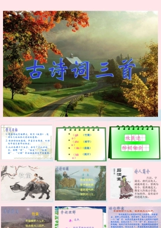 五年级语文下册 第二组 5《古诗词三首》课堂教学课件2 新人教版-新人教版小学五年级下册语文课件