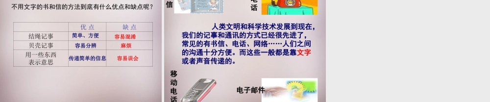 五年级语文上册《不用文字的书和信》课件4 语文A版-语文A版小学五年级上册语文课件
