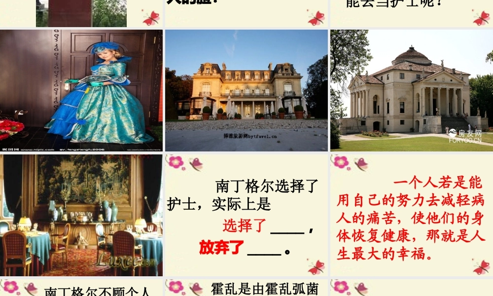 五年级语文下册 第3单元 12《提灯女神》课件2 语文S版-语文S版小学五年级下册语文课件