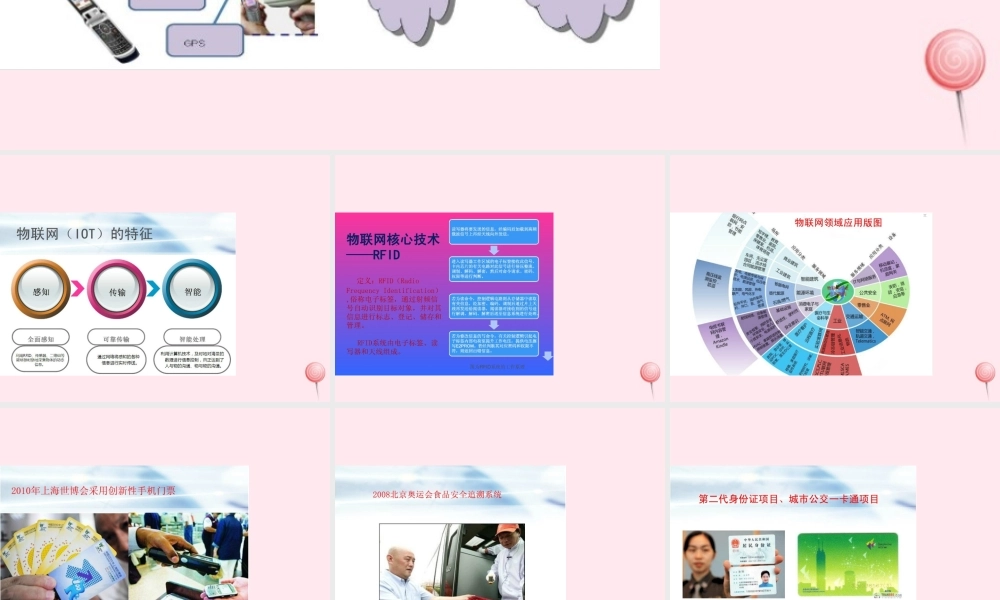 六年级信息技术上册 第1课《物联网就在身边——初识物联网》课件2 苏科版-苏科版小学六年级上册信息技术课件