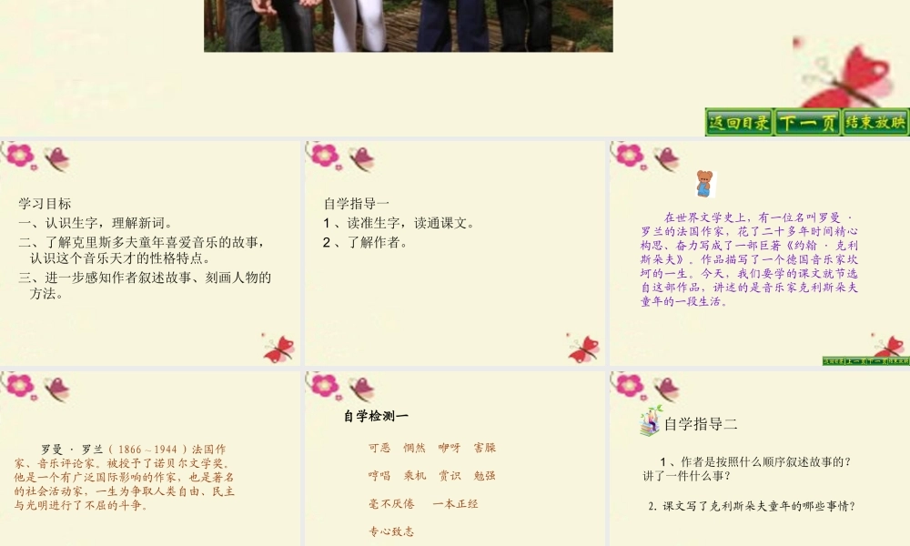 五年级语文下册 第6单元 30《童年乐趣》课件4 语文S版-语文S版小学五年级下册语文课件