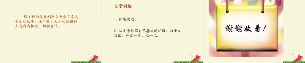 五年级语文下册 第6单元 30《童年乐趣》课件4 语文S版-语文S版小学五年级下册语文课件