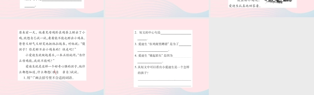 五年级语文下册 第二组 回顾 拓展 二习题课件 新人教版-新人教版小学五年级下册语文课件