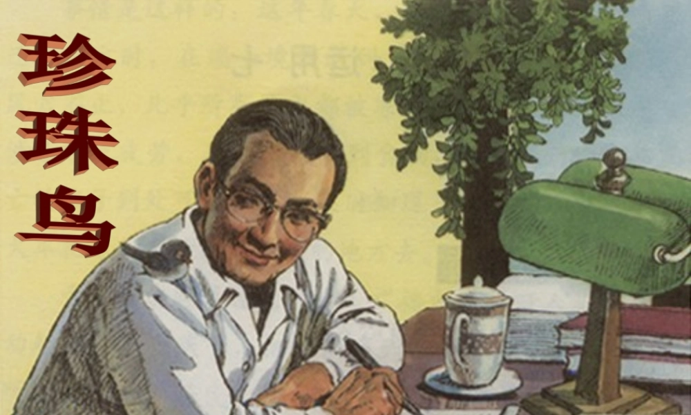 五年级语文下册 第六单元 第21课《珍珠鸟》课件 西师大版-西师大版小学五年级下册语文课件