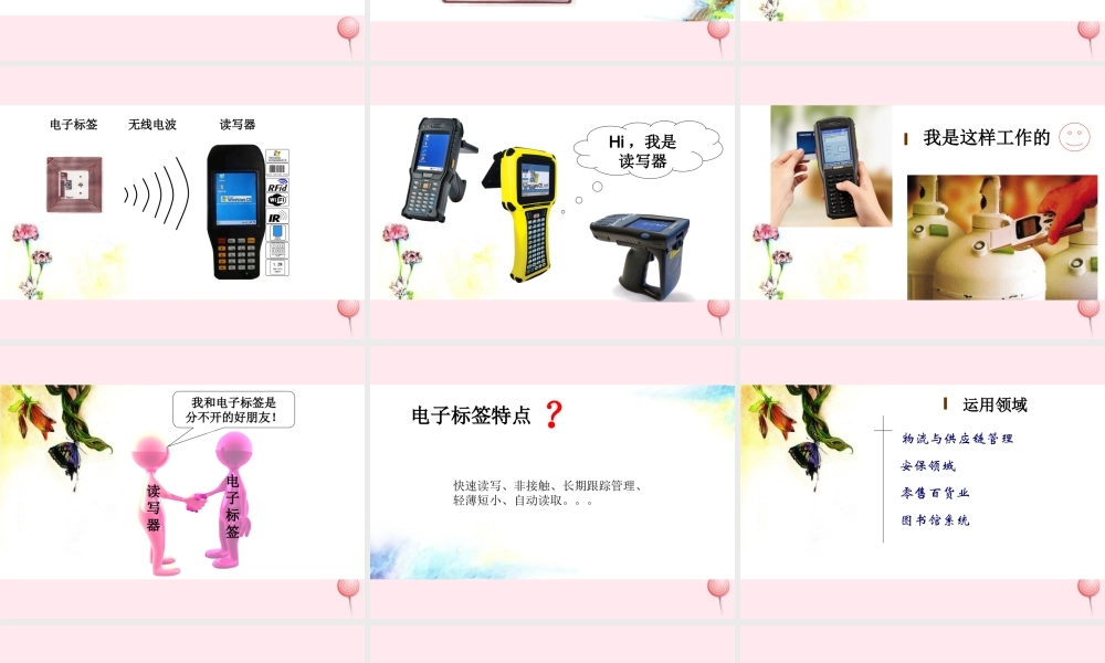 六年级信息技术上册 第6课《物联网中的身份证——电子标签》课件2 苏科版-苏科版小学六年级上册信息技术课件