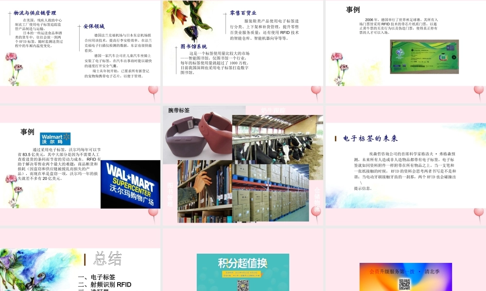 六年级信息技术上册 第6课《物联网中的身份证——电子标签》课件2 苏科版-苏科版小学六年级上册信息技术课件