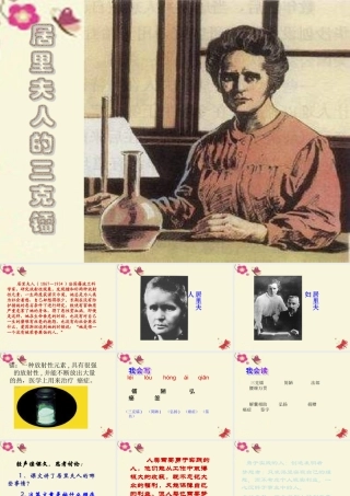 五年级语文下册 第3单元 14《居里夫人的三克镭》课件5 语文S版-语文S版小学五年级下册语文课件