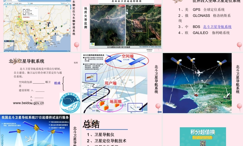 六年级信息技术上册 第9课《智能导航——卫星定位导航》课件1 苏科版-苏科版小学六年级上册信息技术课件