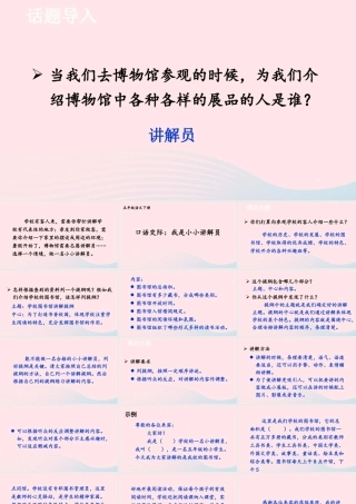 五年级语文下册 第七单元 口语交际：我是小小讲解员课件 新人教版-新人教版小学五年级下册语文课件