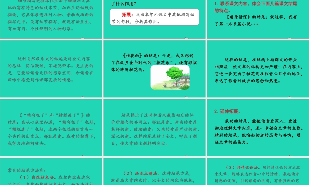 五年级语文上册 第六单元 语文园地六课件 新人教版-新人教版小学五年级上册语文课件