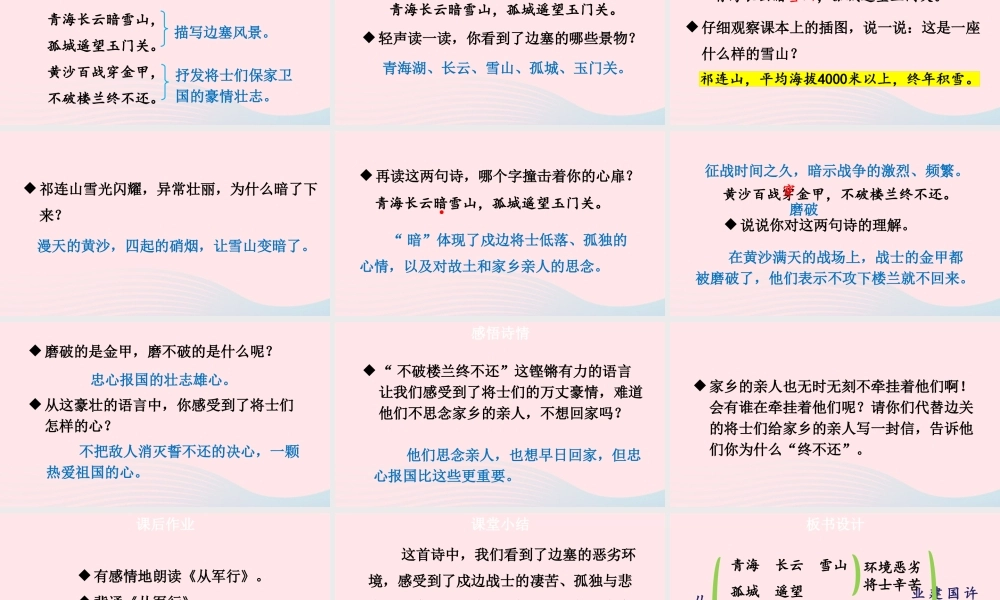 五年级语文下册 第四单元 9 古诗三首配套课件 新人教版-新人教版小学五年级下册语文课件