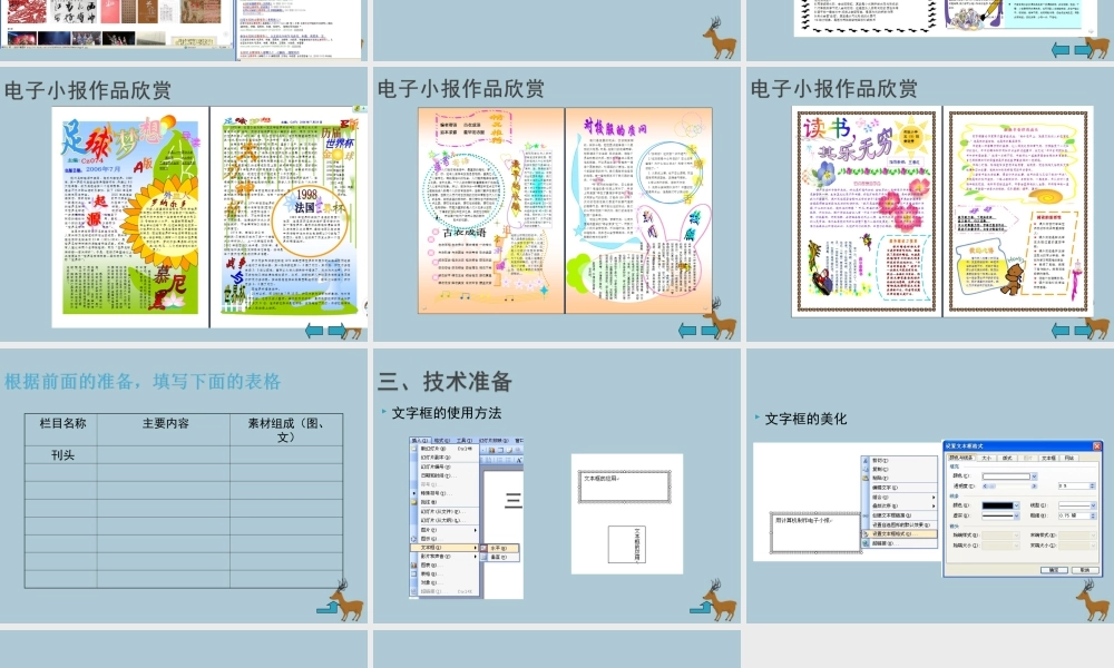六年级信息技术上册 第四课《“重走长征路”电子小报—筹备篇》课件 川教版-川教版小学六年级上册信息技术课件
