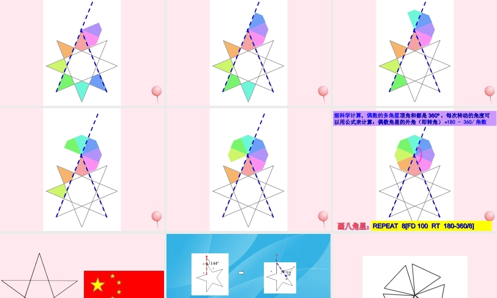 六年级信息技术上册 第一单元 画简单的图形 第5课《用重复命令画图》课件2 新人教版（三起）-新人教版小学六年级上册信息技术课件