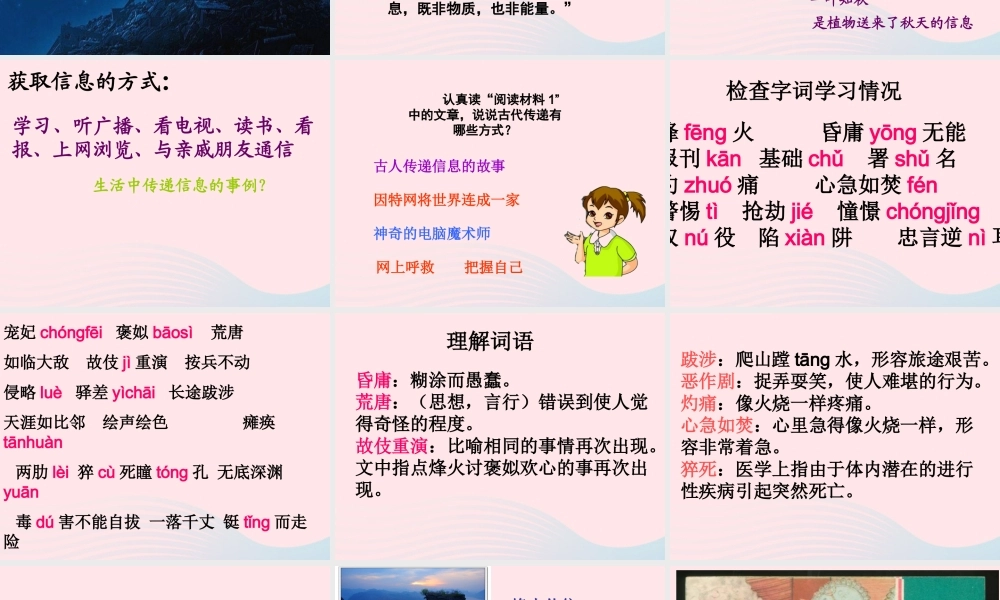 五年级语文下册 习作六 走进信息世界课件1 新人教版-新人教版小学五年级下册语文课件