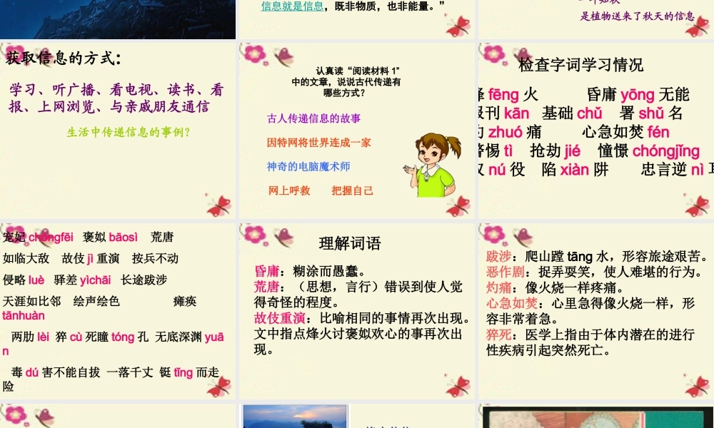 五年级语文下册 习作六《走进信息世界》课件1 新人教版-新人教版小学五年级下册语文课件