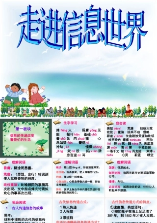五年级语文下册 习作六《走进信息世界》课件4 新人教版-新人教版小学五年级下册语文课件