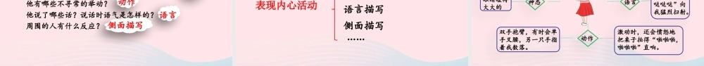 五年级语文下册 第四单元 习作：他        了精品课件 新人教版-新人教版小学五年级下册语文课件