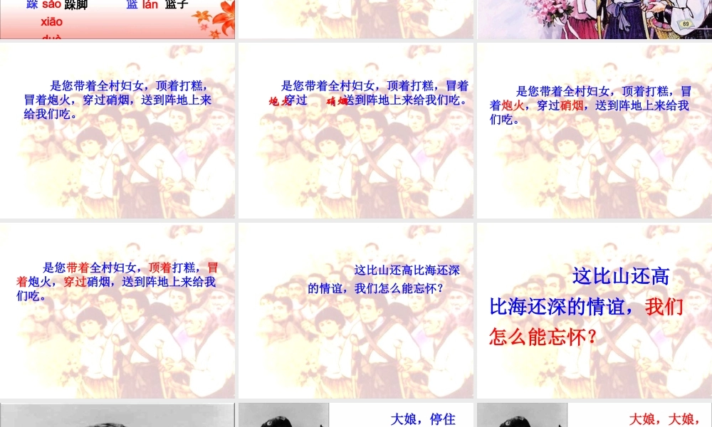 五年级语文下册 第四组 14 再见了，亲人教学课件1 新人教版-新人教版小学五年级下册语文课件