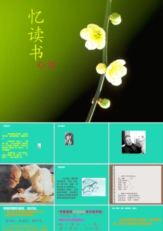五年级语文下册 2《书》忆读书课件3 北师大版-北师大版小学五年级下册语文课件