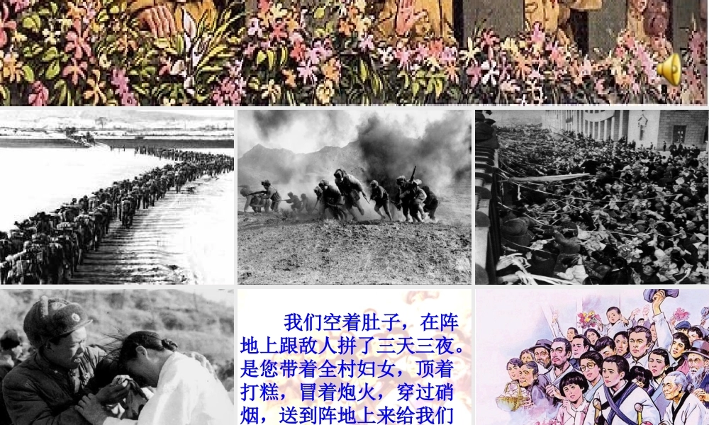 五年级语文下册 第四组 14《再见了，亲人》课堂教学课件3 新人教版-新人教版小学五年级下册语文课件