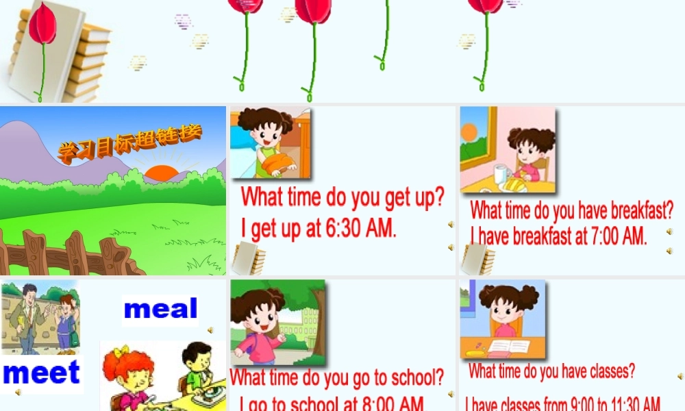 人教新版小学英语六年级上册第二单元课件Revision