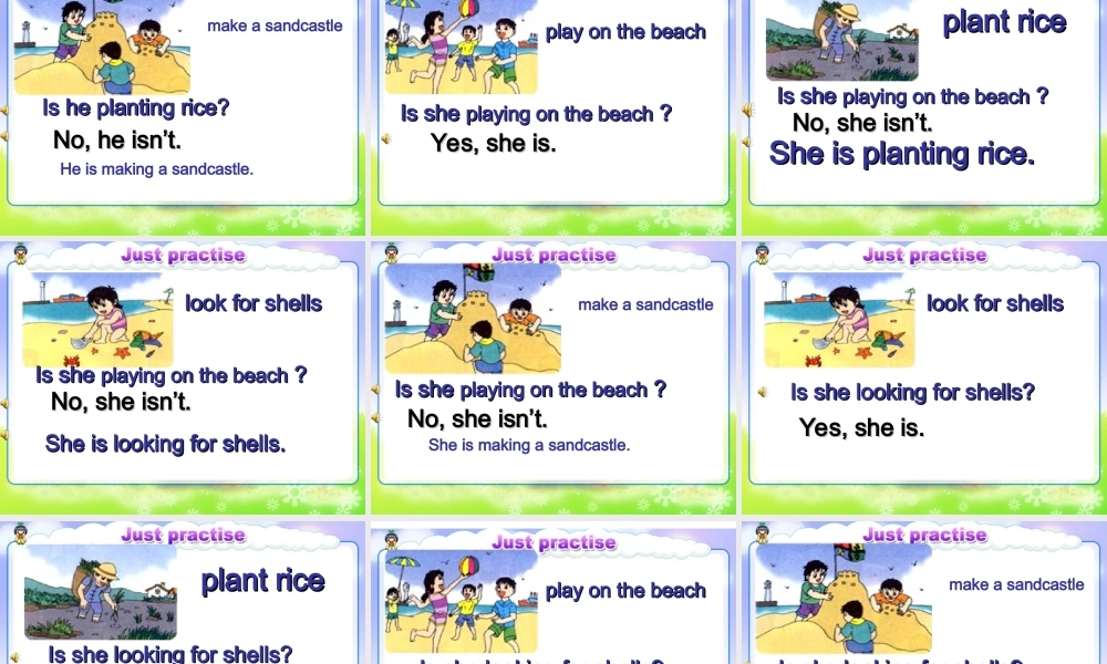 人教新版小学英语六年级上册第六单元课件Revision