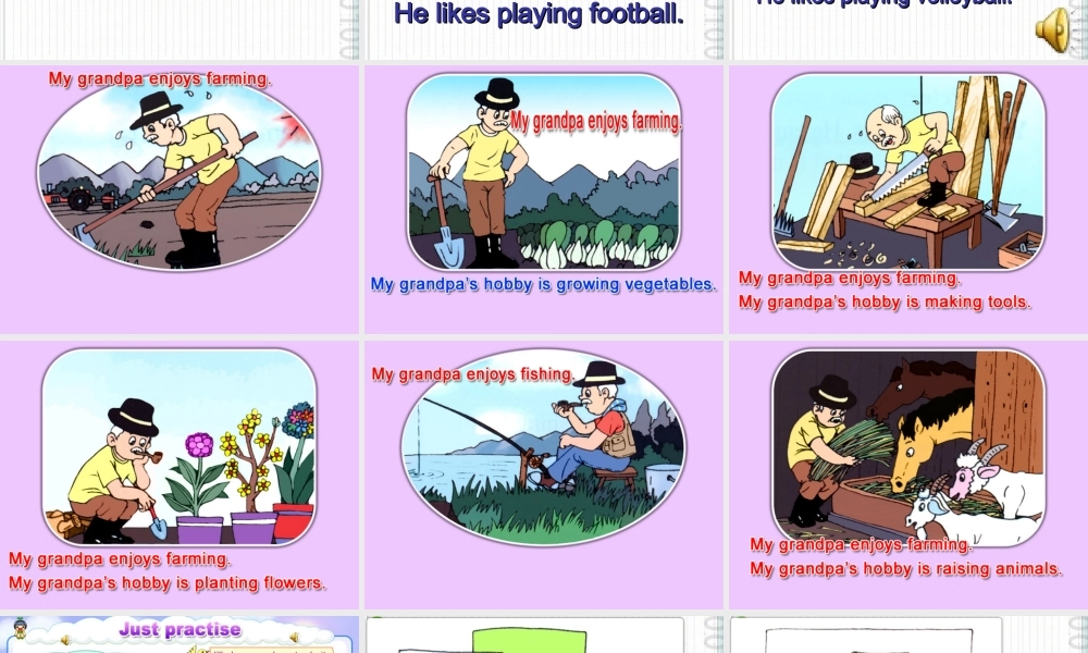 人教新版小学英语六年级上册第三单元课件Revision