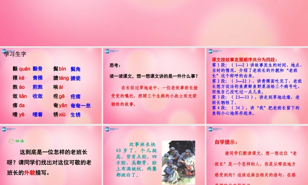 五年级语文下册 15.金色的鱼钩教学课件 新人教版-新人教版小学五年级下册语文课件