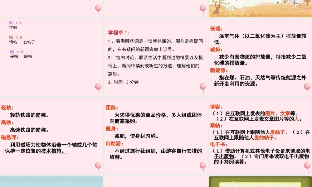 五年级语文下册 第五单元练习课件 苏教版-苏教版小学五年级下册语文课件