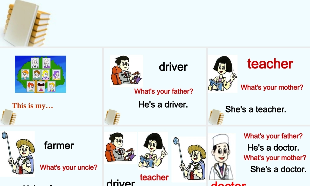 人教新版小学英语四年级上册课件 Lesson 5