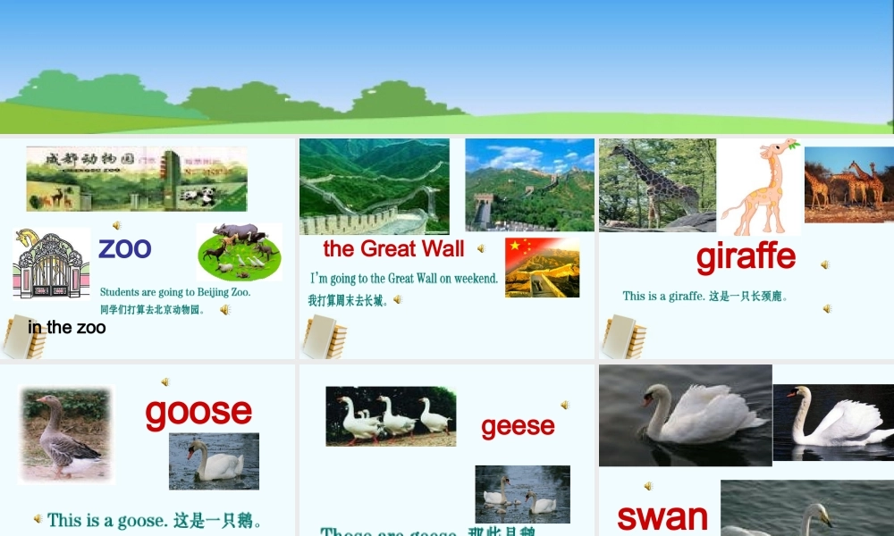 人教新版小学英语四年级下册课件Lesson35