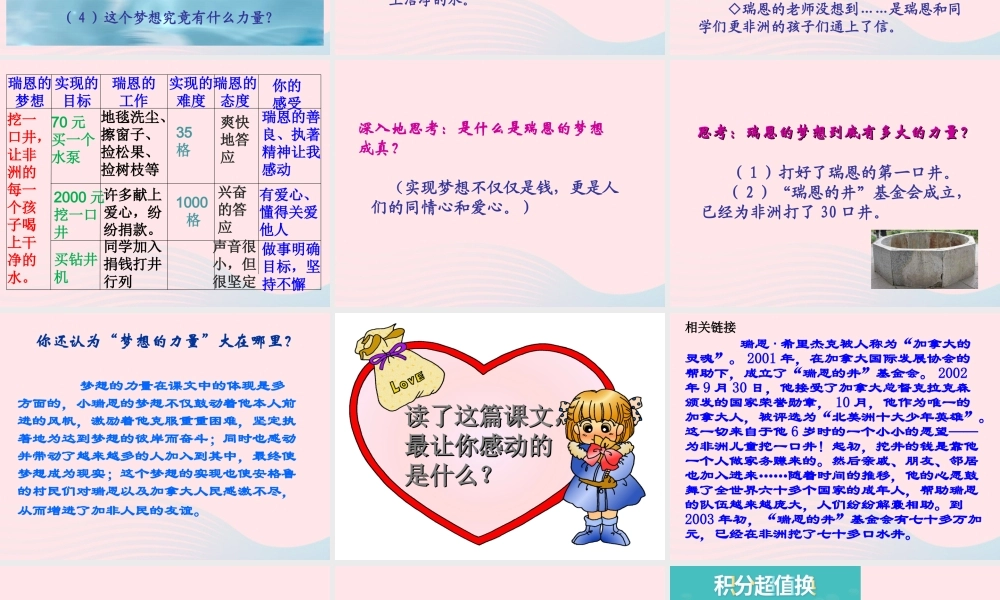 五年级语文下册 第四组 17 梦想的力量教学课件2 新人教版-新人教版小学五年级下册语文课件