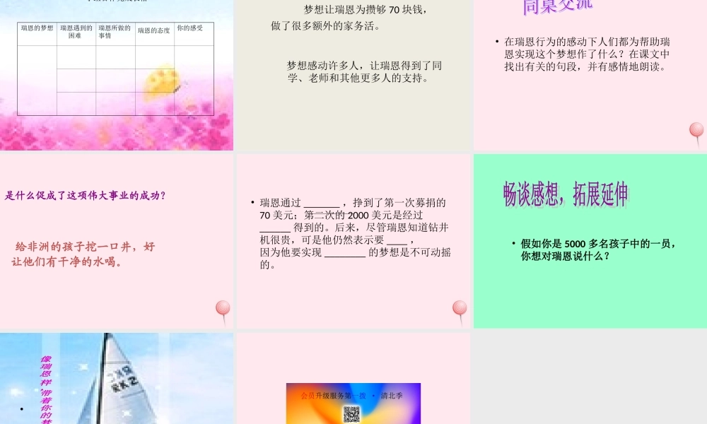 五年级语文下册 第四组 17《梦想的力量》课堂教学课件2 新人教版-新人教版小学五年级下册语文课件