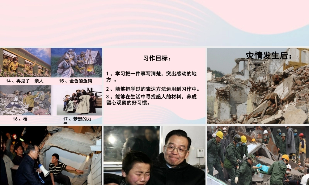 五年级语文下册《口语交际 习作四》教学课件 新人教版-新人教版小学五年级下册语文课件