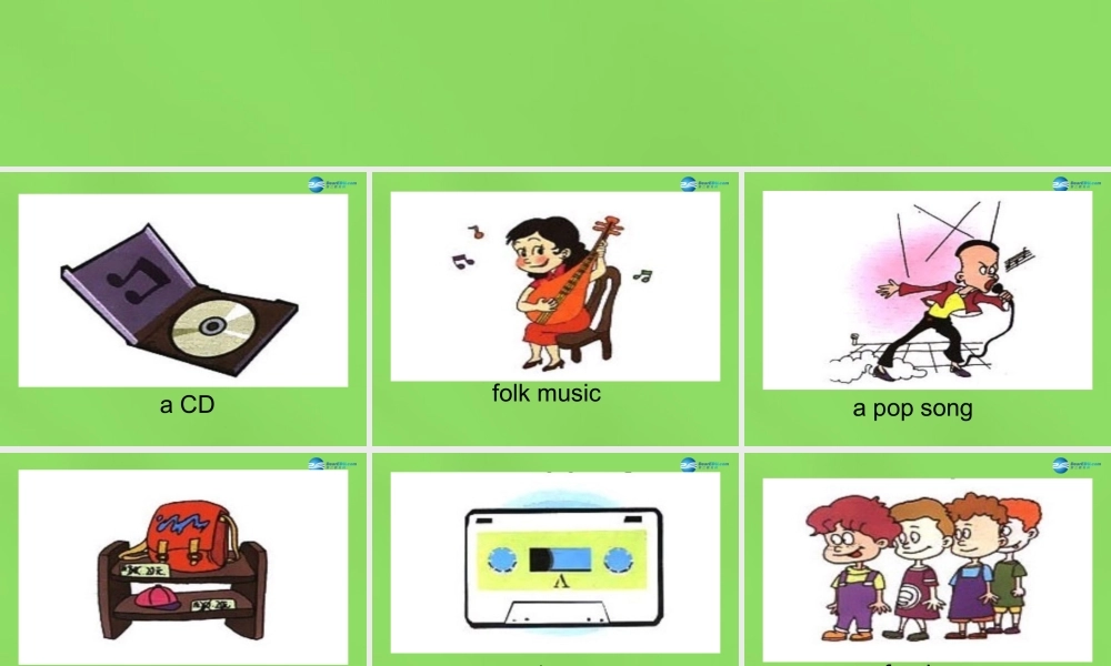 六年级英语下册《Lesson 6 I want a CD》课件1 陕旅版