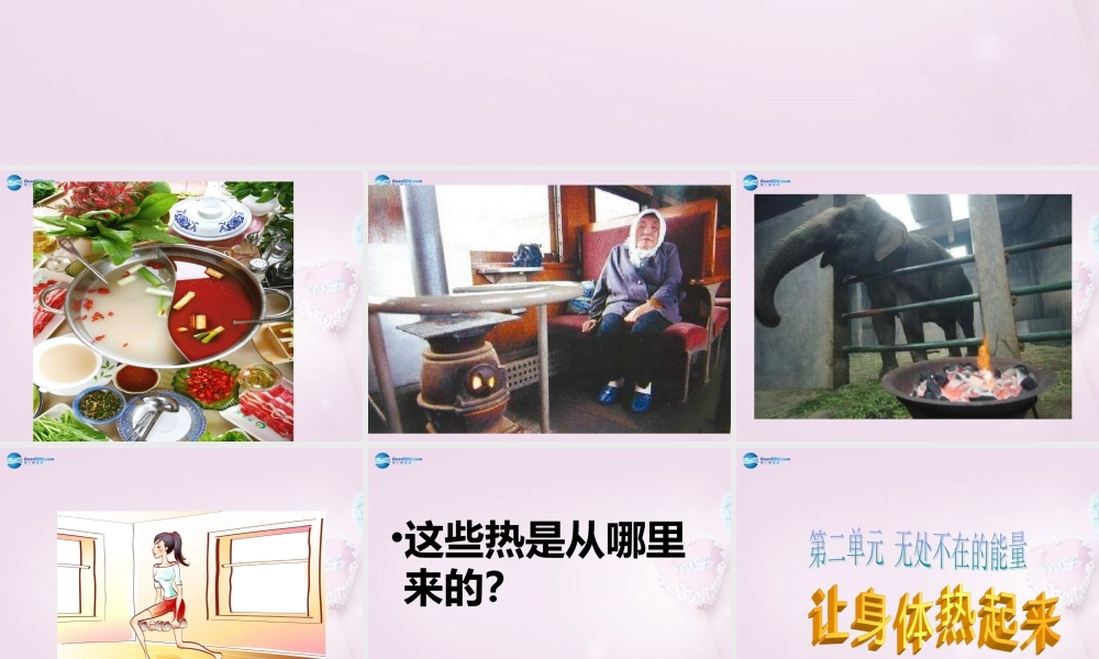 六年级科学下册《让身体热起来》课件2 青岛版