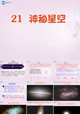 六年级科学下册《神秘星空》课件1 青岛版